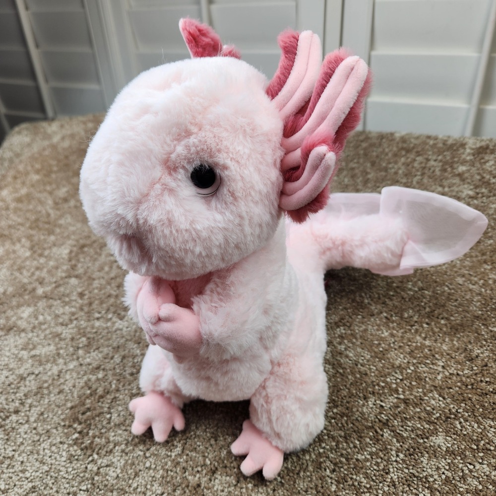 Douglas Cuddle Toys‎ 4655 Luisa Axolotl Pink Salamander Plush Stuffed Animal 10"